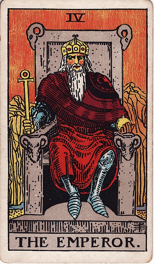 The The Emperor tarot card