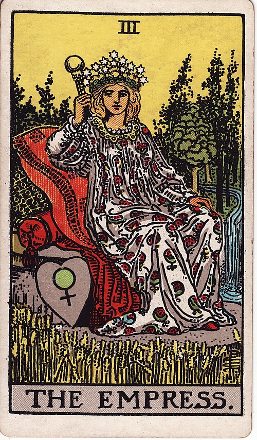 The The Empress tarot card